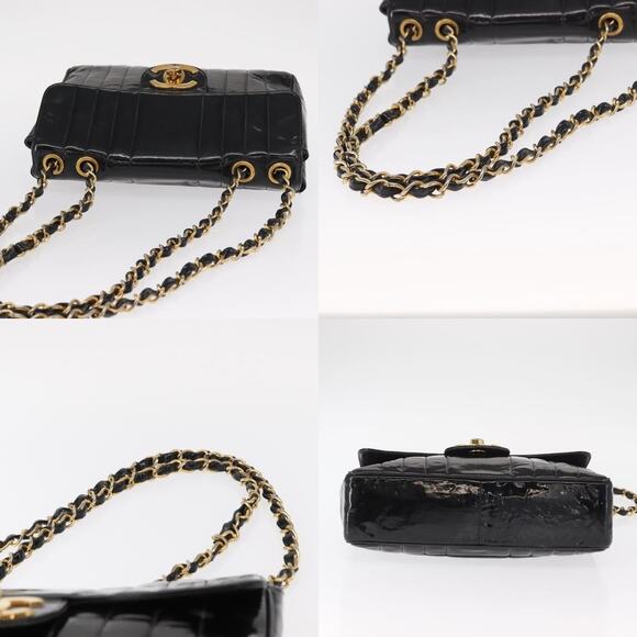 CHANEL Mademoiselle Chain Shoulder Bag Patent | Mercari Chanel Mademoiselle Chain Shoulder Bag